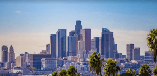 Los Angeles city view