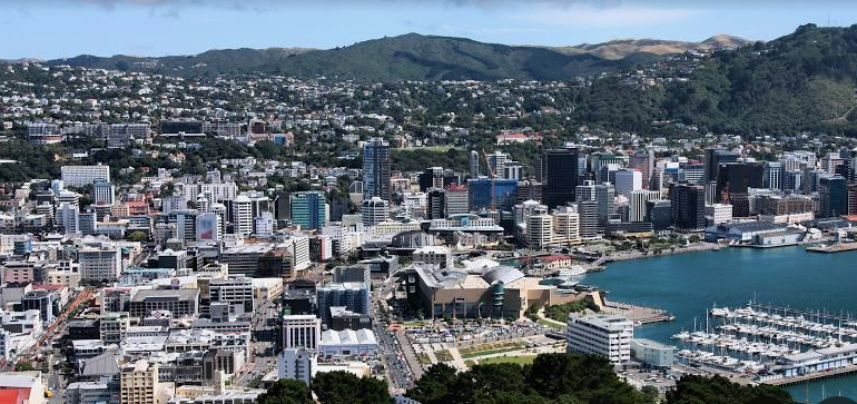 Wellington’s harbor and hilltop neighborhoods