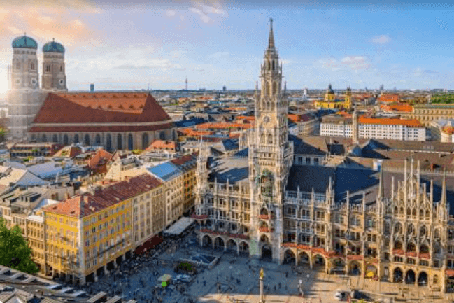 München – Stil, Berge, Biergärten